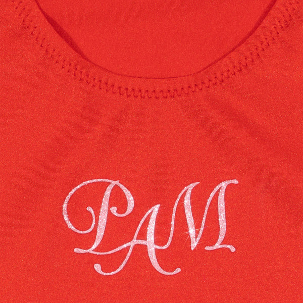 MAMA Pam Scoop Back Swimsuit (Fiery Red)