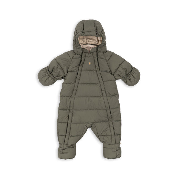 Alpi Hooded Thermo Padded Baby Pramsuit (Kalamata)