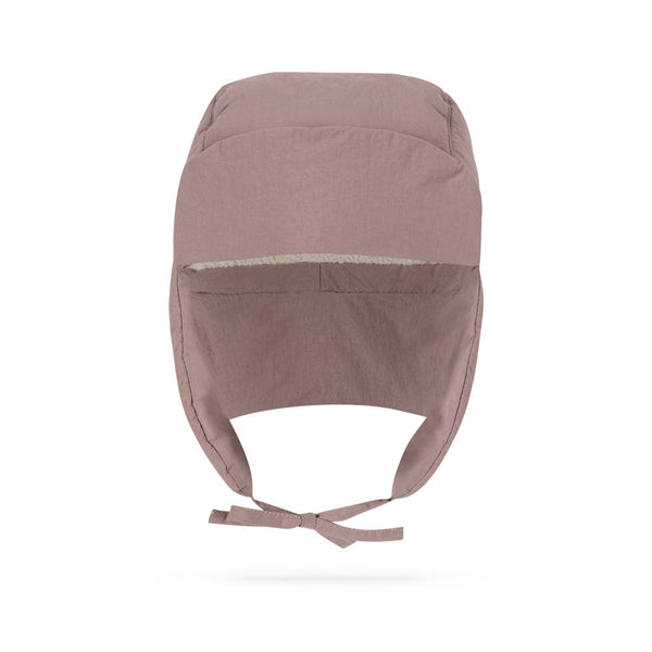 Juno Cherry Embroidered Quilted Hat (Twilight Mauve)