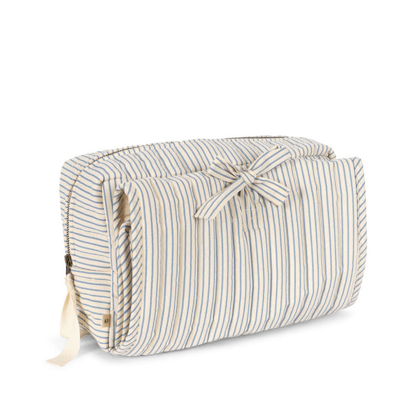 Bonnie Changing Pouch with Change Mat (Stripe Blue)