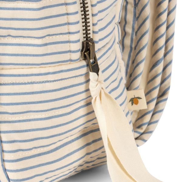 Bonnie Changing Pouch with Change Mat (Stripe Blue)