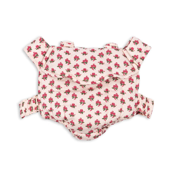 Floral Embroidered Quilted Dolls Sling Carrier (Rosie Rose)