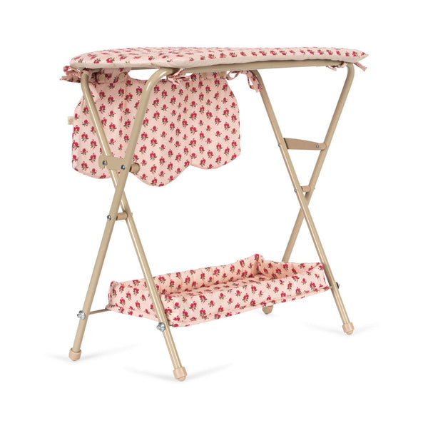 Dolls Floral Print Baby Changing Table (Rosie Rose)