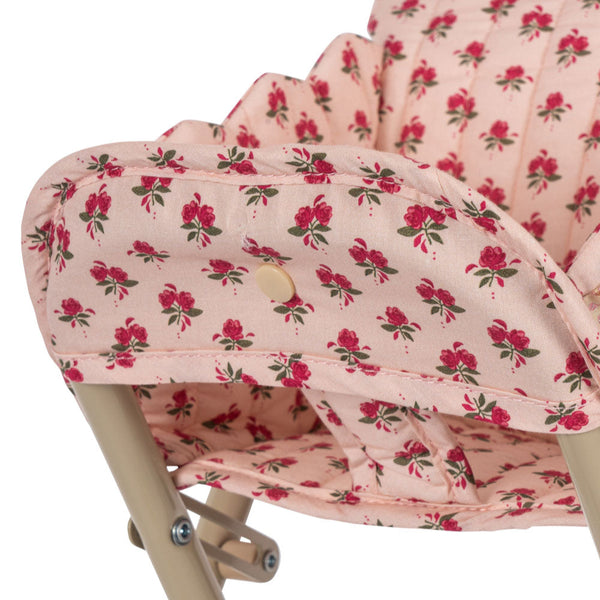 Floral Print Fold-Away Dolls High Chair (Rosie Rose)