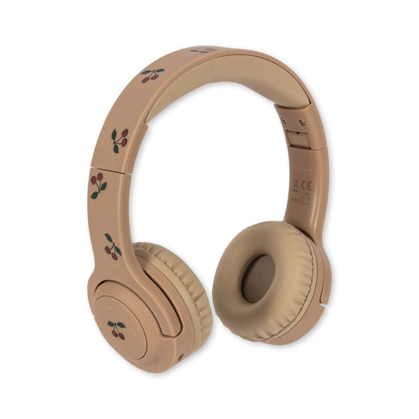 Cherry Print Wireless Bluetooth Headphones