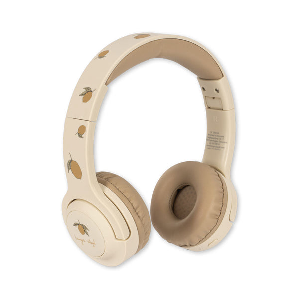 Lemon Print Wireless Bluetooth Headphones