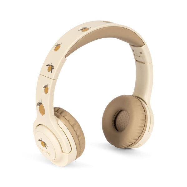 Lemon Print Wireless Bluetooth Headphones