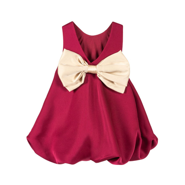 Sheena Dress with Bow (Sangria)