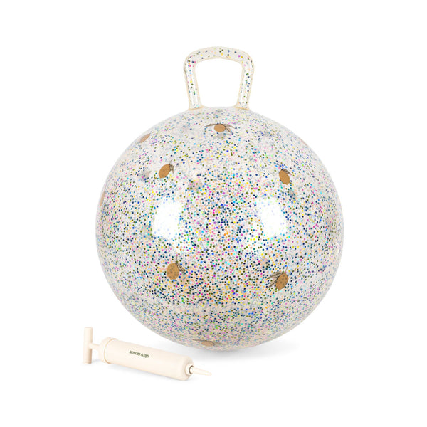 Glitter Lemon Space Hopper Jump Ball