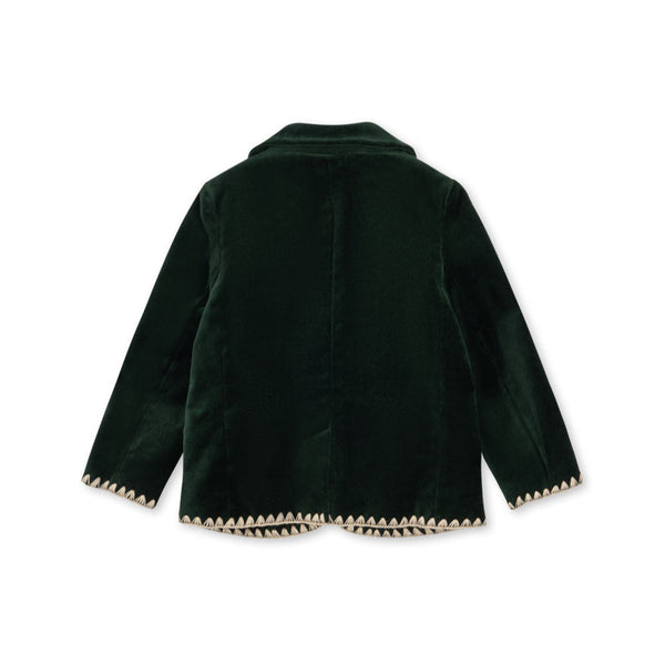 Rocky Velvet Bravo Occasion Blazer (Dark Green)