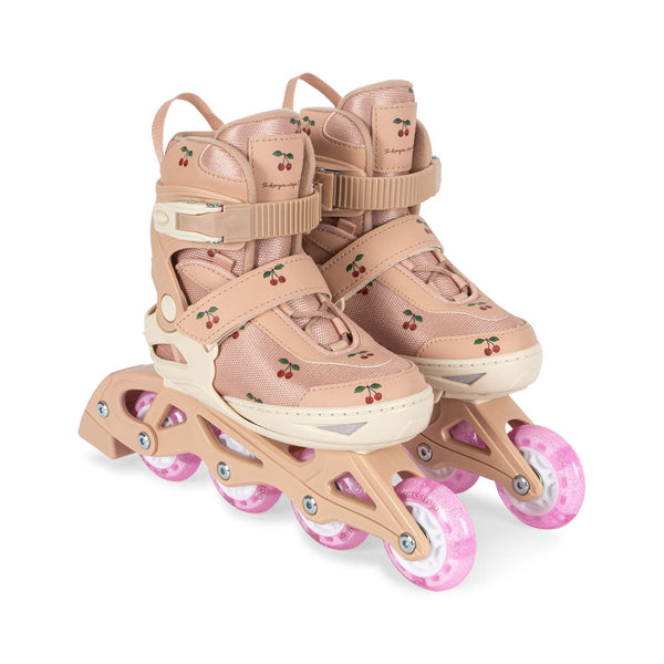 Cherry Print Light Up Adjustable Roller-skates
