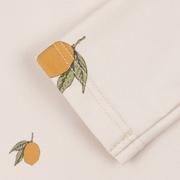 Aster Lemon Print Rash Guard Swim Onesie (Mon Grand Citron)