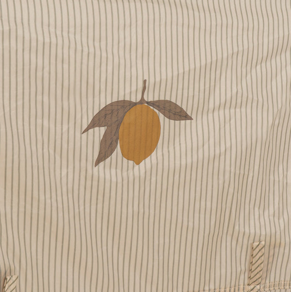 Striped Beach Tent Pop Up Anti UV 50+ (Tea Stripe)