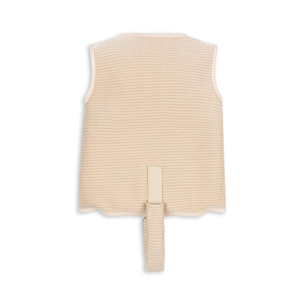 Cherry Stripe Neoprene Swim Float Vest (Rose Stripe)