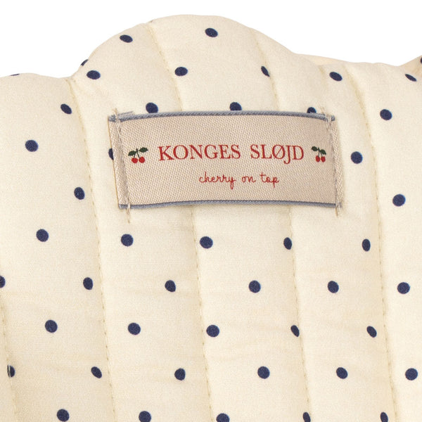 Polka Dot Cotton Quilted Dolls Stroller (Estate Dot)