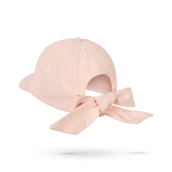 Frankie Cherry Print Bow Cap (Chintz Rose)