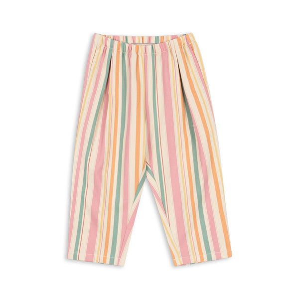 Frankie Cotton Stripe Twill Pants (Miami Stripe)