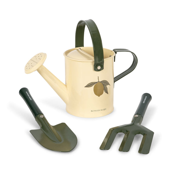 Lemon Print 3 Piece Garden Set