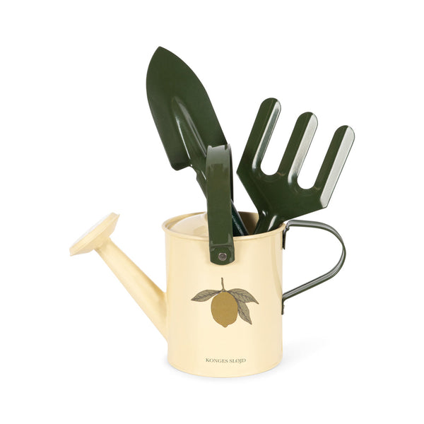 Lemon Print 3 Piece Garden Set