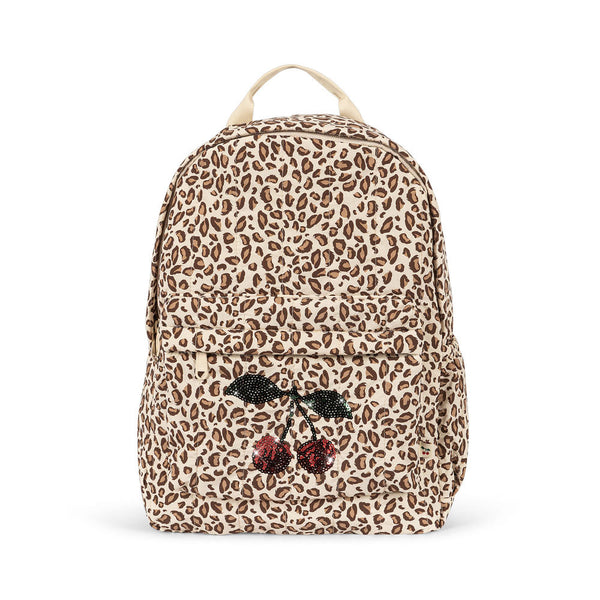 Juno Sequin Cherry Quilted Backpack (Leo)