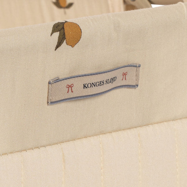 Lemon Print Kids Cart Stroller Wagon