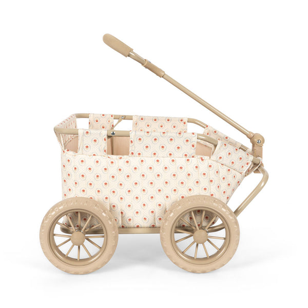 Floral Polka Dot Print Kids Stroller Wagon (Mirage)
