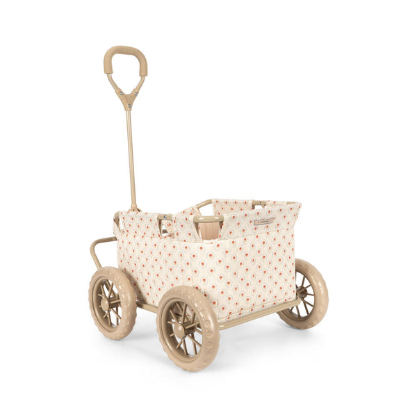 Floral Polka Dot Print Kids Stroller Wagon (Mirage)