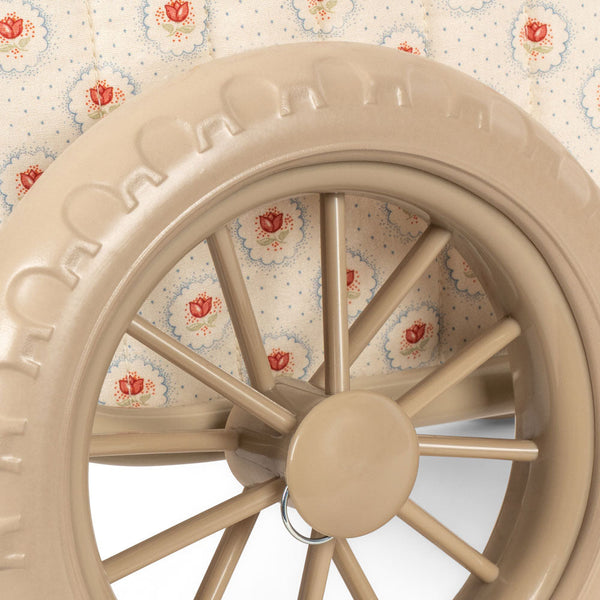 Floral Polka Dot Print Kids Stroller Wagon (Mirage)