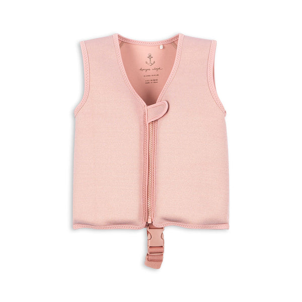 Kitty Neoprene Swim Float Vest (Powder Pink)