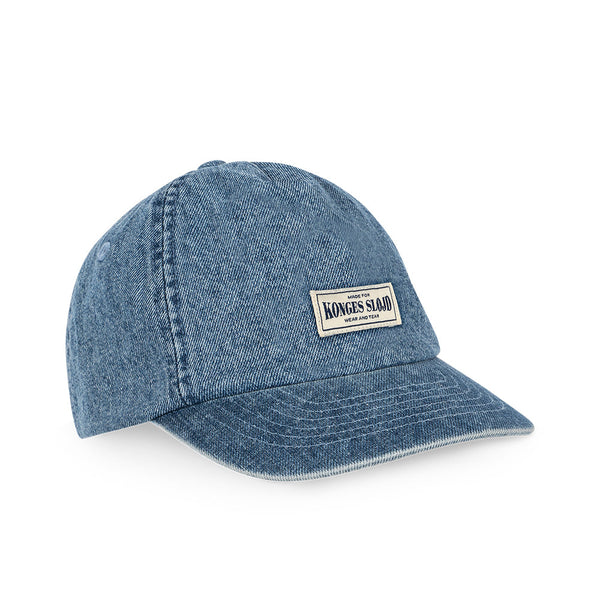 Magot Denim Blue Cotton Cap