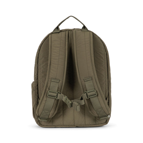Juno Embroidered Football Quilted Backpack (Kalamata)