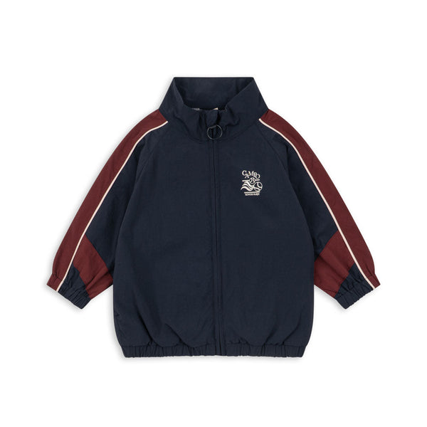Acty Varsity Zip Up Track Jacket (Total Eclipse)
