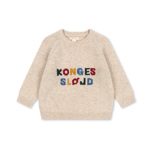 Billi Wool Blend Knitted Jumper (Off-White)