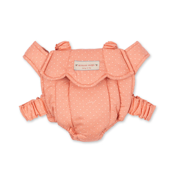Rose Polka Dot Quilted Dolls Sling Carrier