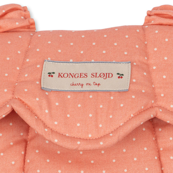 Rose Polka Dot Quilted Dolls Sling Carrier