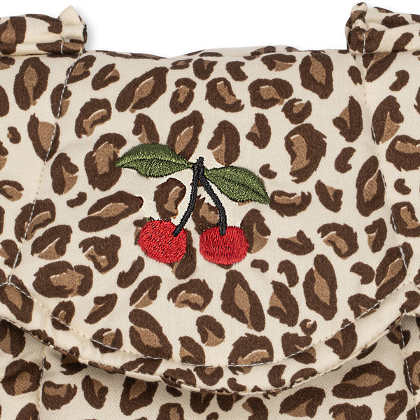 Leo Print Quilted Dolls Sling Carrier