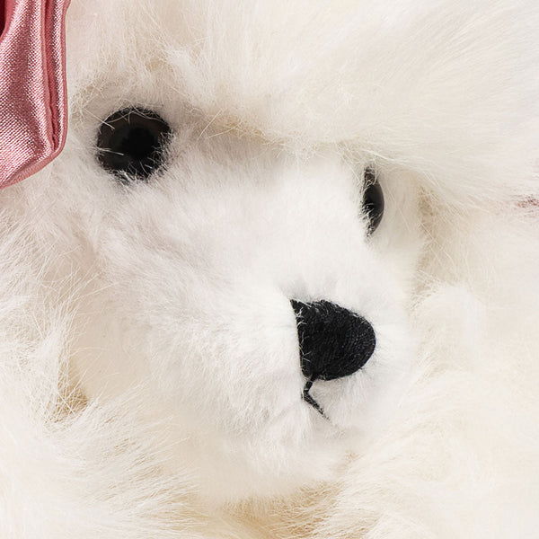 Spitz Plush Teddy Puppy Toy (Beige)