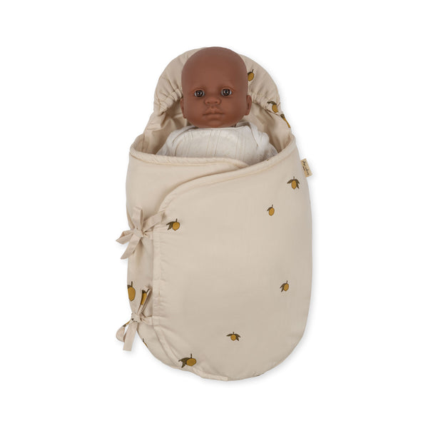 Lemon Print Dolls Sleeping Bag