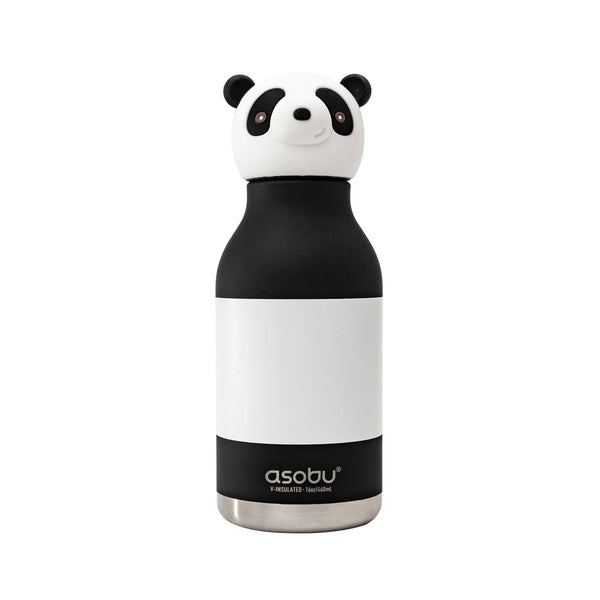 Panda Bestie Insulated Screw Top Water Bottle 470ml