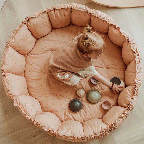 Coco Bloom Baby Nest and Playmat (Fleuri)