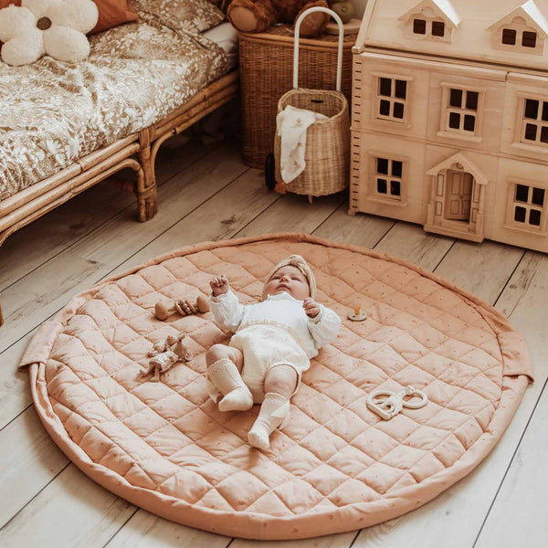 Noomad Soft 3 in 1 Playmat, Toy Storage Bag + Changing Bag (Fleuri)