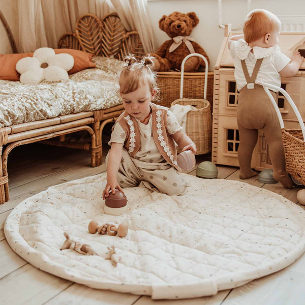 Noomad Soft 3 in 1 Playmat, Toy Storage Bag + Changing Bag (Moon)