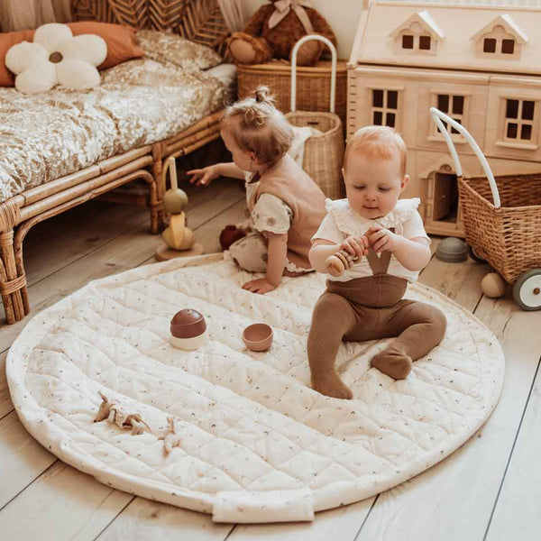 Noomad Soft 3 in 1 Playmat, Toy Storage Bag + Changing Bag (Moon)