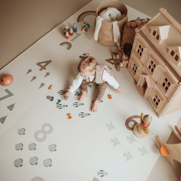 Tiloo Number Puzzle Piece Foam Playmat