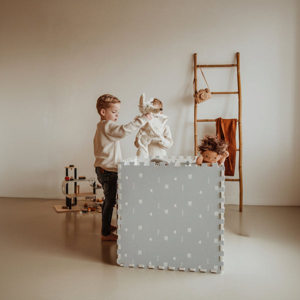 Tiloo Road Map Puzzle Piece Foam Playmat