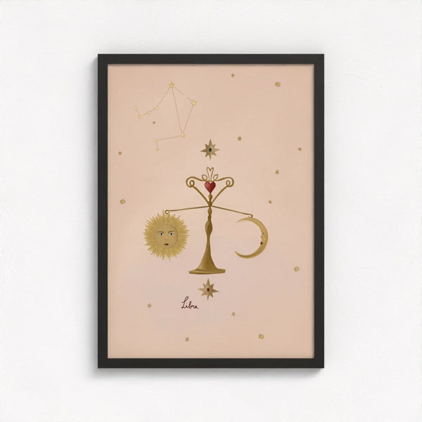 Libra Art Print