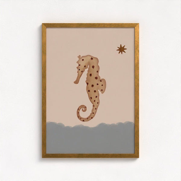The Seahorse Art Print