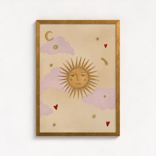 Le Soleil Art Print
