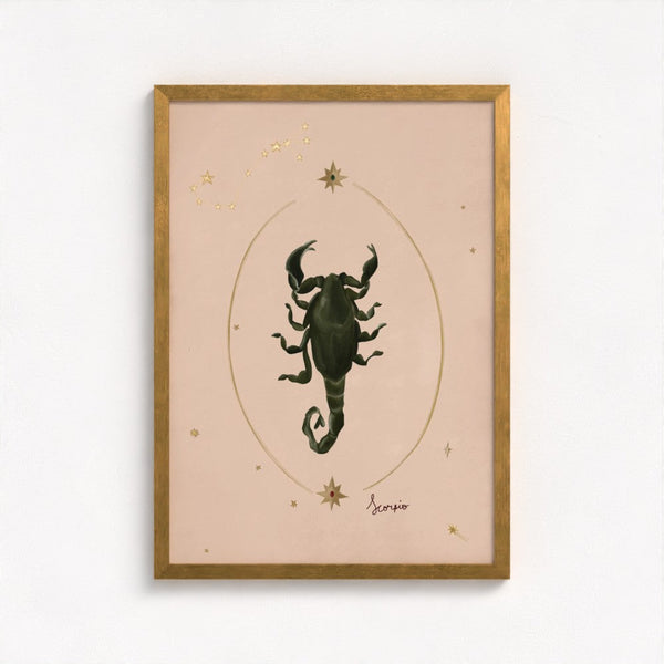 Scorpio Art Print