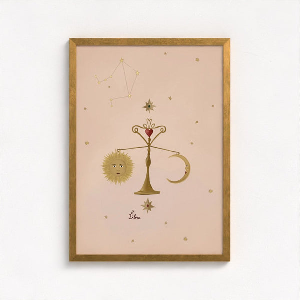 Libra Art Print